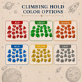 Load image into Gallery viewer, Personalized Kids Climbing Wall – Space Theme Wooden Indoor Climbing Wall