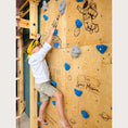 Load image into Gallery viewer, Personalized Kids Climbing Wall – Space Theme Wooden Indoor Climbing Wall