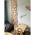 Bild in Galerie-Betrachter laden, Montessori Kletterwand für Kinder von 2–10 Jahren | Holz Indoor-Spielplatz