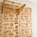 Bild in Galerie-Betrachter laden, Montessori Kletterwand für Kinder mit Rutsche, Klimmzugstange & Ringen | Indoor-Spielplatz aus Holz