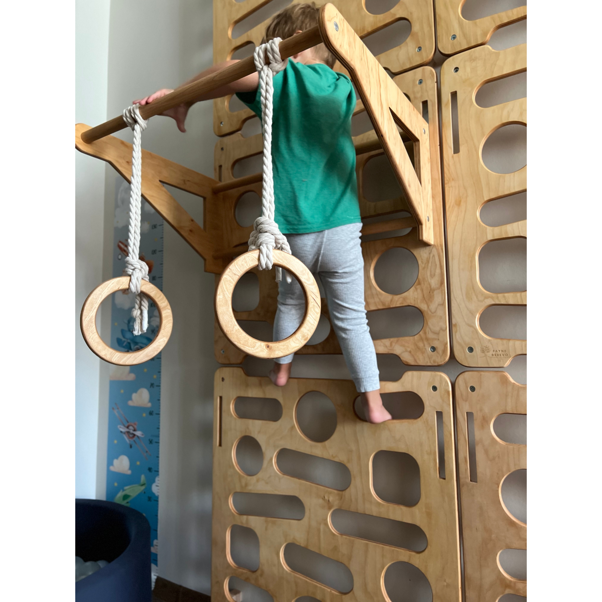 Big Climbing Wall for Active Kids