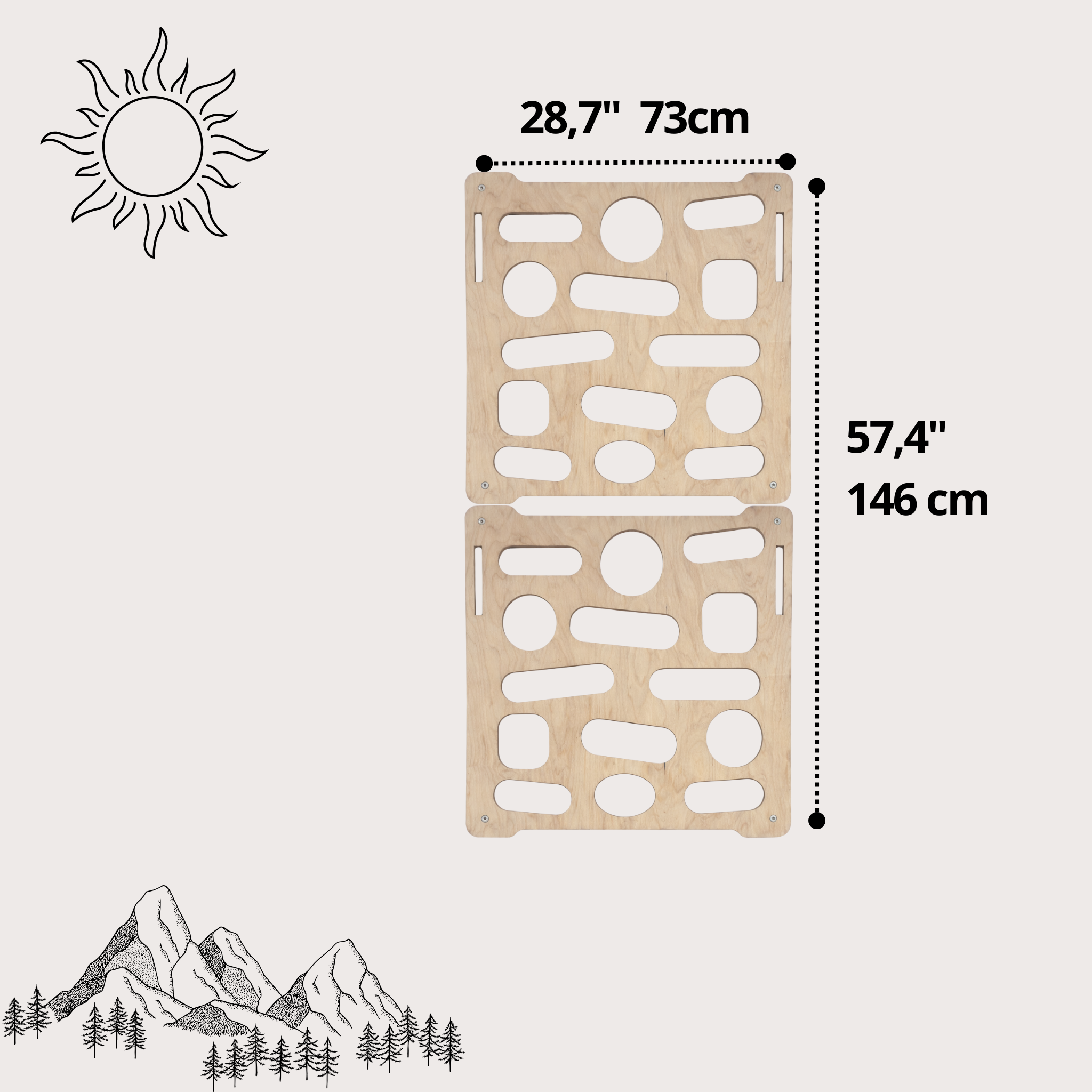 Big Climbing Wall for Active Kids