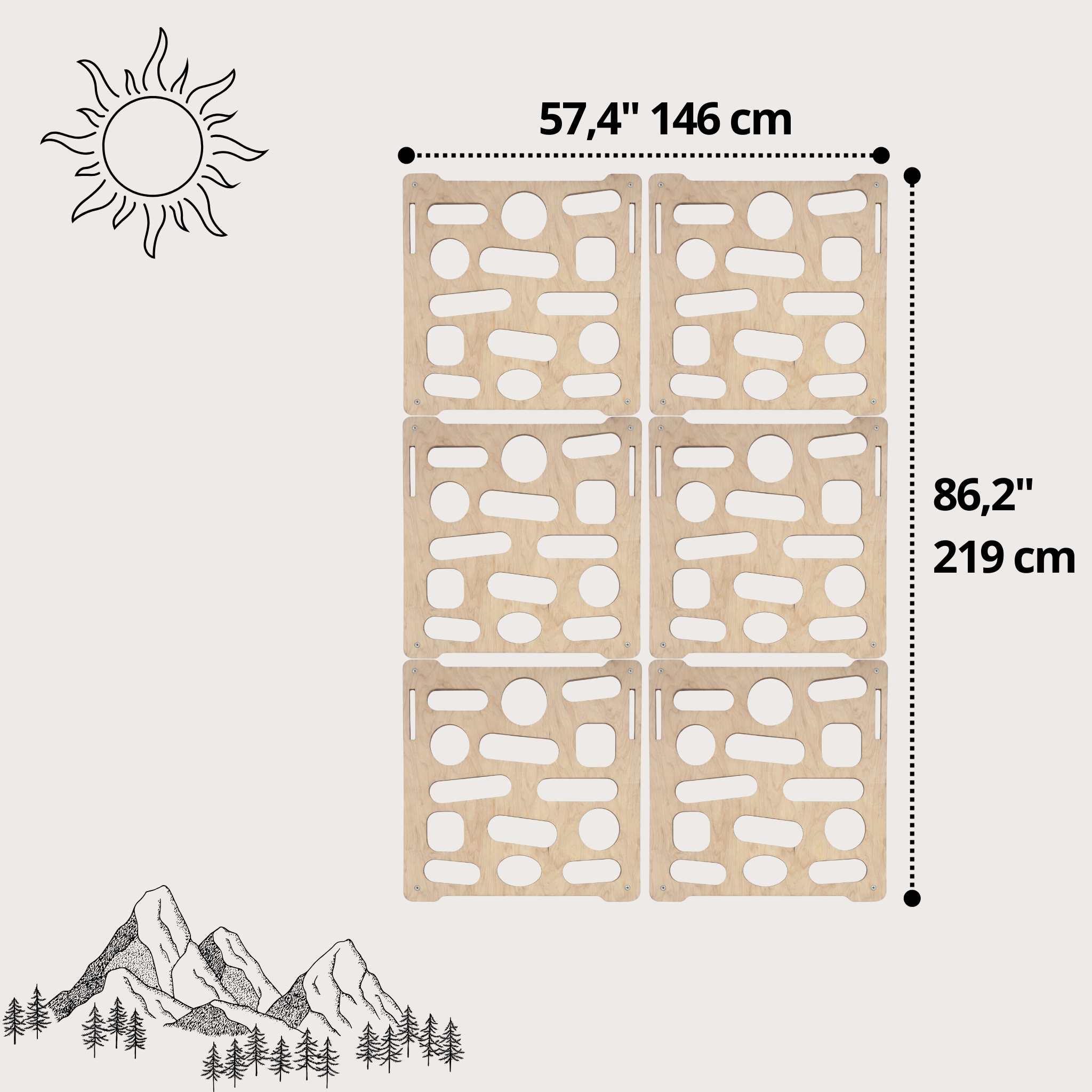 Big Climbing Wall for Active Kids