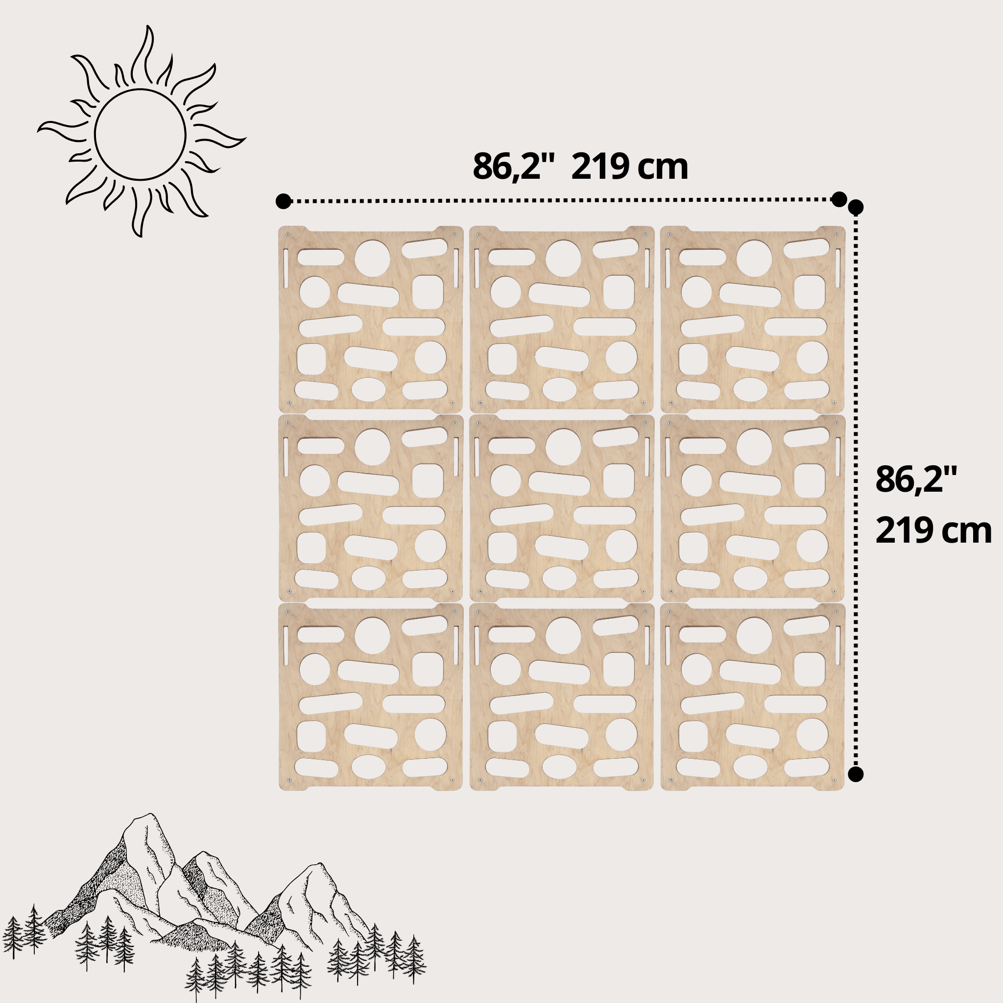 Big Climbing Wall for Active Kids