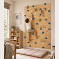 Load image into Gallery viewer, Personalized Kids Climbing Wall – Space Theme Wooden Indoor Climbing Wall

