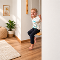 Bild in Galerie-Betrachter laden, Türreck aus Holz für Kinder und Erwachsene, bis 100 kg – höhenverstellbar, optional mit Turnringen und Indoor-Schaukel
