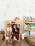 Load image into Gallery viewer, Wooden Stuffed Animal Storage Box
