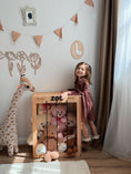 Load image into Gallery viewer, Wooden Stuffed Animal Storage Box
