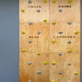 Bild in Galerie-Betrachter laden, Montessori Kletterwand für Kinder mit Griffen – Kletterwand aus Birkenholz, mit Leinöl & Bienenwachs veredelt
