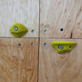 Bild in Galerie-Betrachter laden, Montessori Kletterwand für Kinder mit Griffen – Kletterwand aus Birkenholz, mit Leinöl & Bienenwachs veredelt
