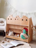 Load image into Gallery viewer, Montessori Bookshelf and Toy Storage - Wooden Furniture for Kids' Room
