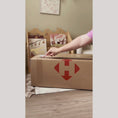 Video in Galerie-Betrachter laden und wiedergeben, Montessori-Bücherregal und Spielzeugaufbewahrung – Holzmöbel fürs Kinderzimmer
